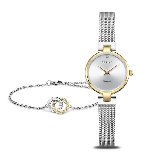 Bering Classic A 15. évfordulós női óra szett - 17724-010-GWP