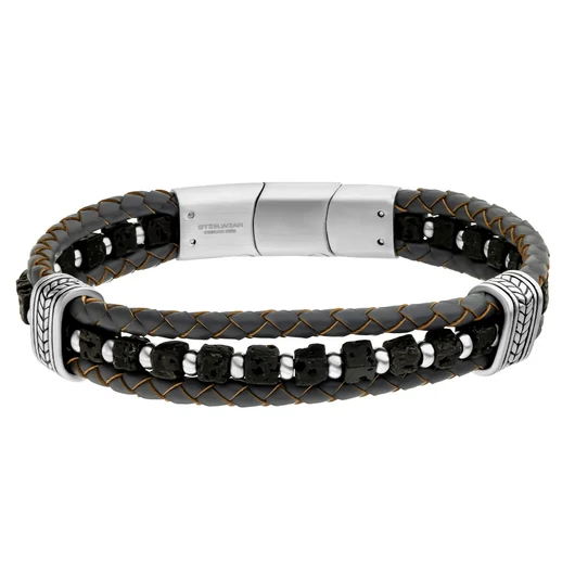 STEELWEAR Madrid férfi karkötő 22,5 cm - SW-994
