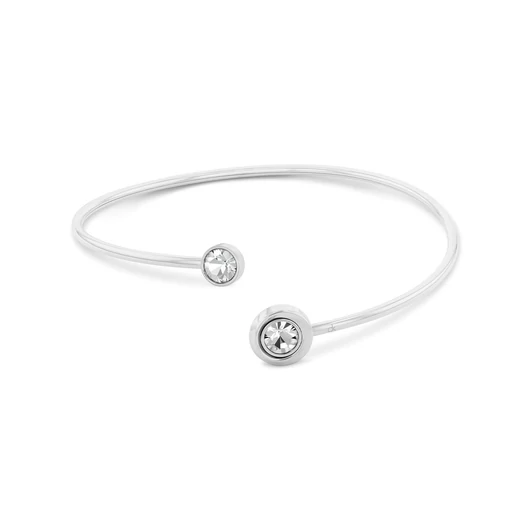 Calvin Klein Twisted Bezel Solitaire női karperec - CKJ35000773