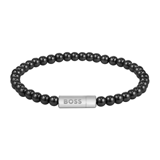 Boss Sphere Beads férfi karkötő 19 cm - HBJ1580789M