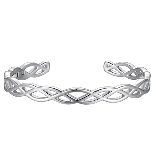 NANA KAY silver trends nyitott karperec - ST2472