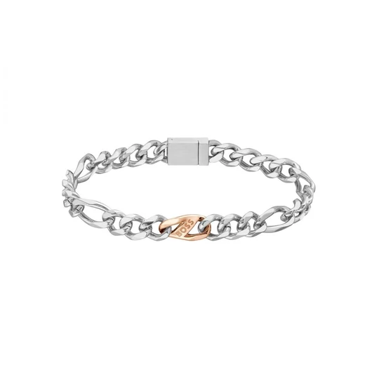 Boss Rian férfi karkötő 19,5 cm - HBJ1580613M