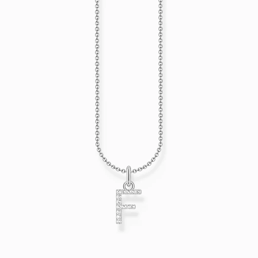 Thomas Sabo "F" betű medál nyaklánc - KE2245-051-14-L45