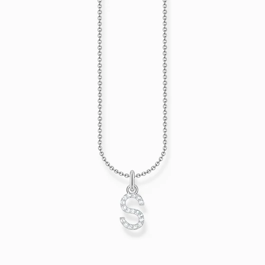Thomas Sabo "S" betű medál nyaklánc - KE2258-051-14-L45