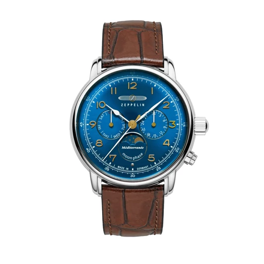 Zeppelin Mediterranee Moonphase férfi óra - 9636-3