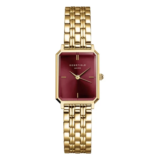 Rosefield Octagon XS Burgundy női óra - OBGSG-O83_3I