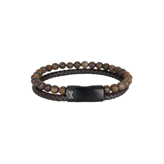 AZE Combi String Mount Terra-Brown karkötő 21 cm - AZ-BL021-A-210