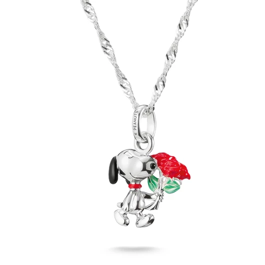 Thomas Sabo Peanuts Snoopy rózsával nyaklánc - KE2353-664-7-L45