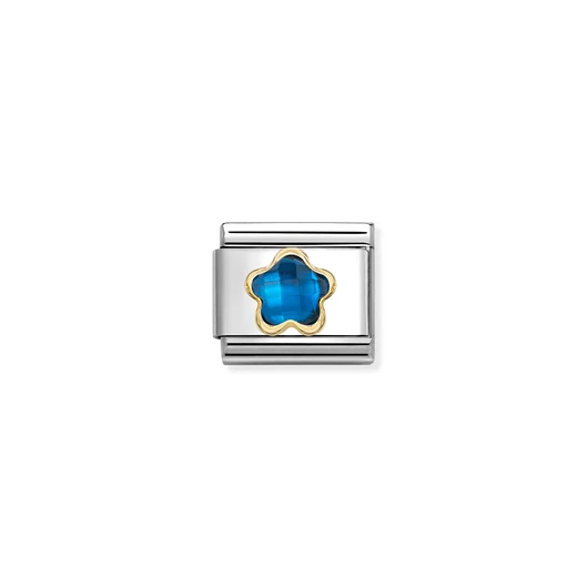 Nomination "Kék virág "charm - 030615-007