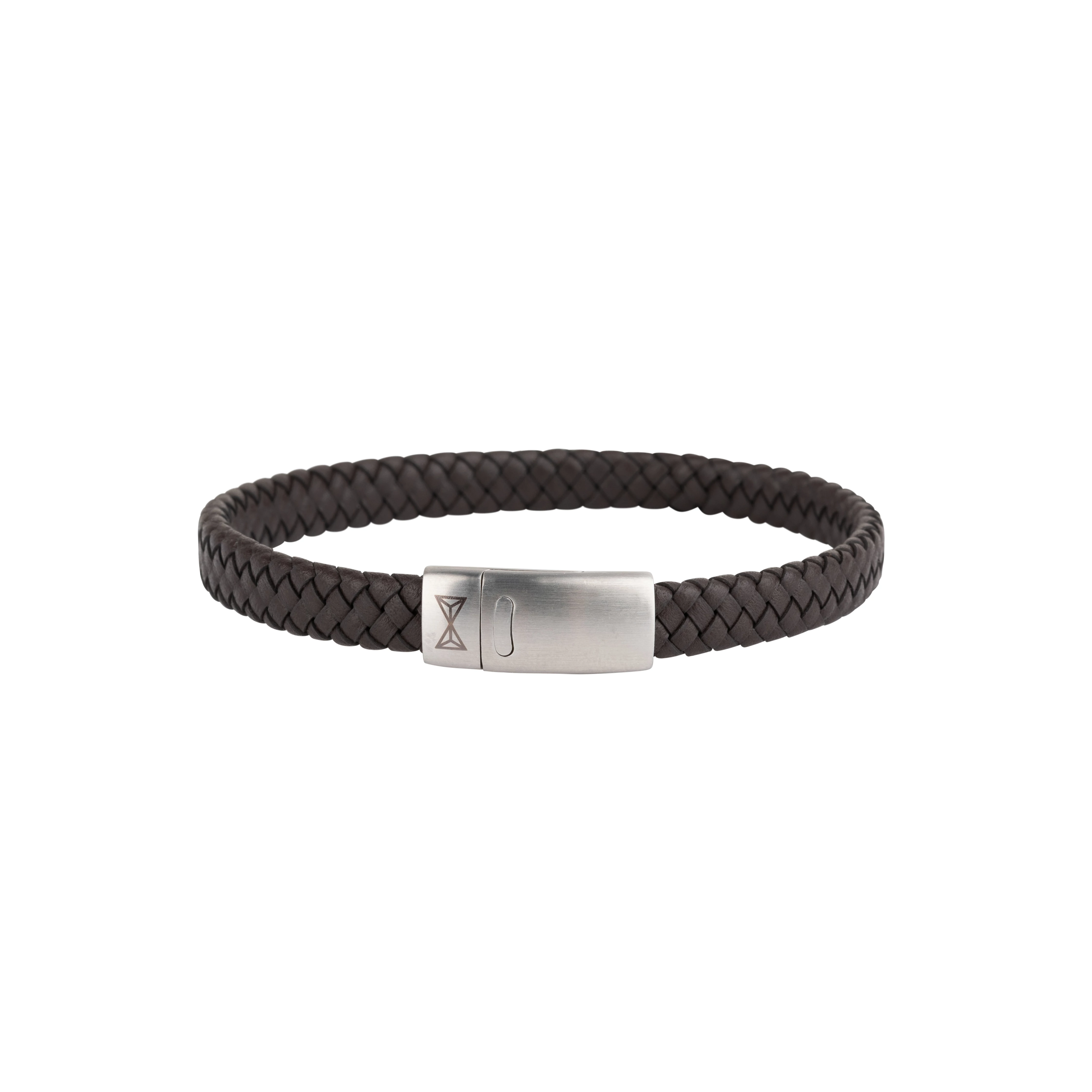 AZE Single Narrow String Brown karkötő 19,5 cm - AZ-BL010-E-195