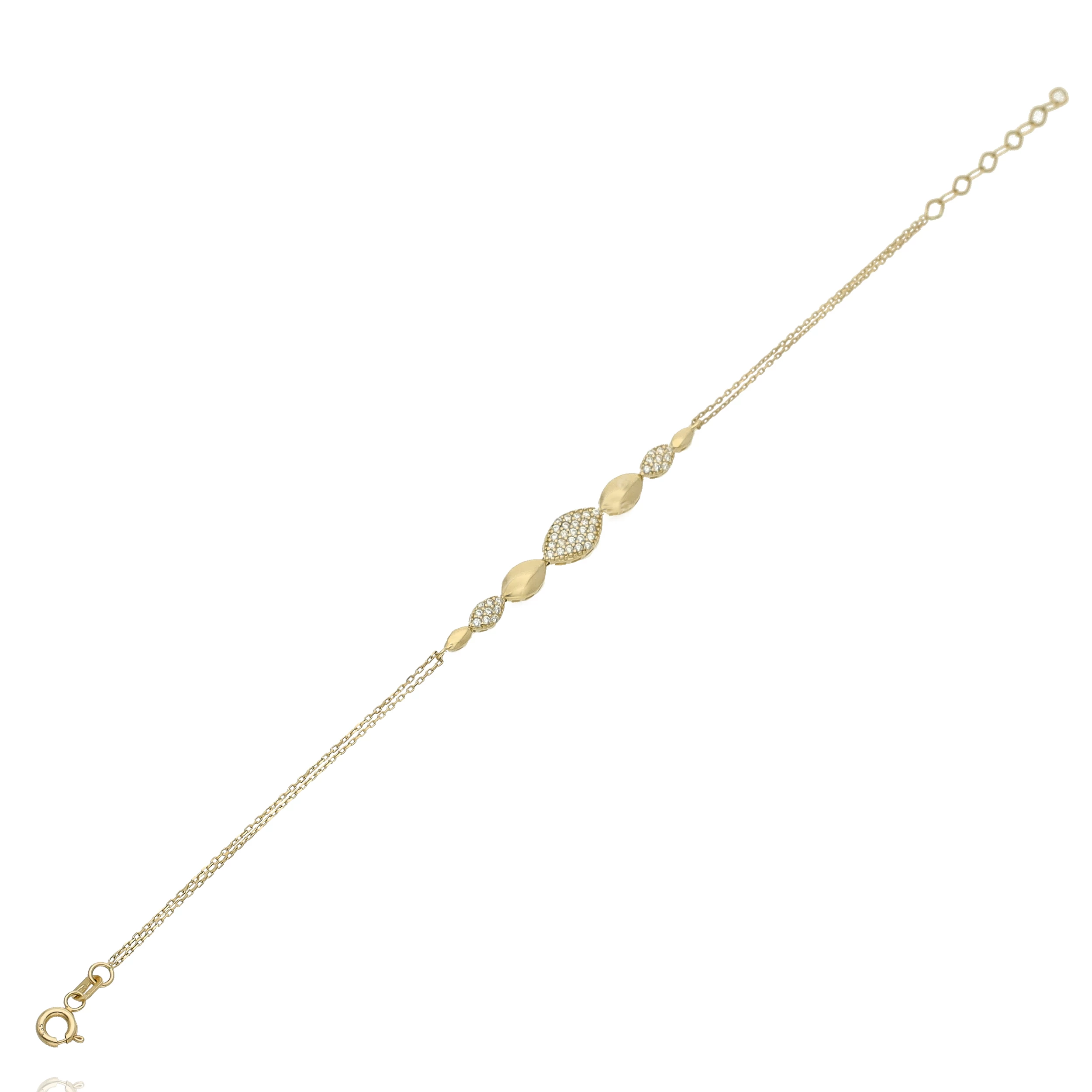 Arany karkötő 20 cm - 07S118-13-TC_KT