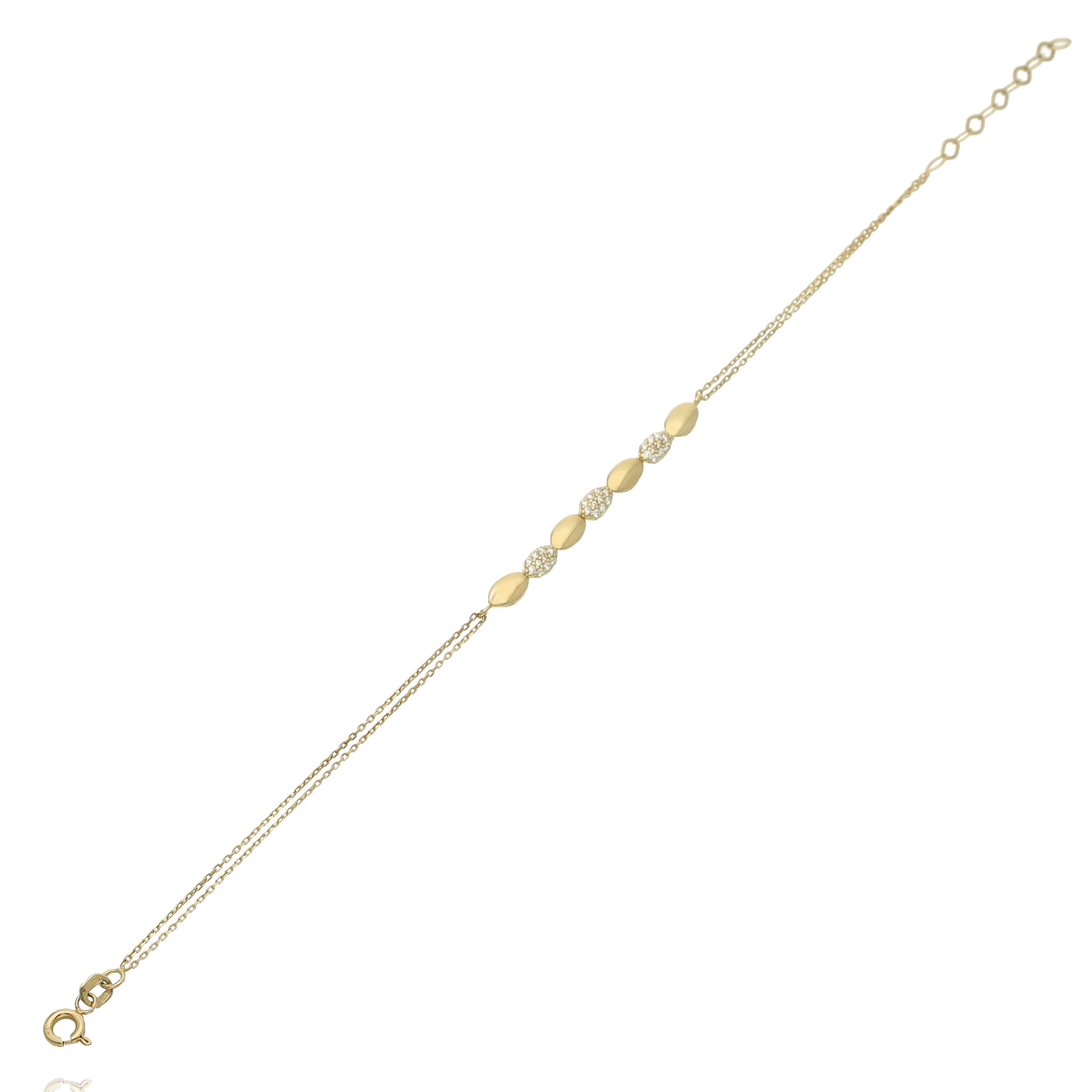 Arany karkötő 20 cm - 07S118-14-TC_KT