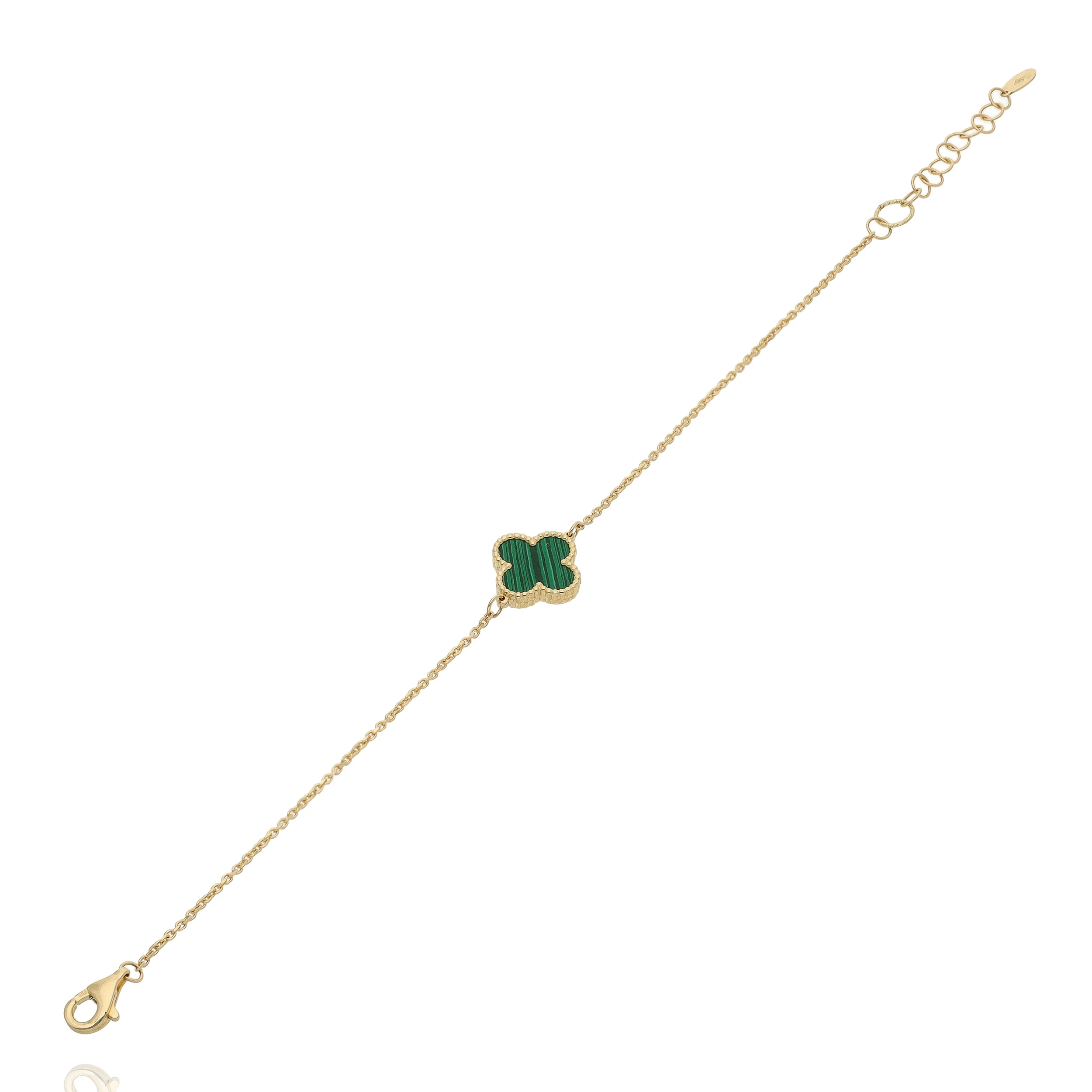 Arany karkötő 17 cm - 07S221-ZÖ