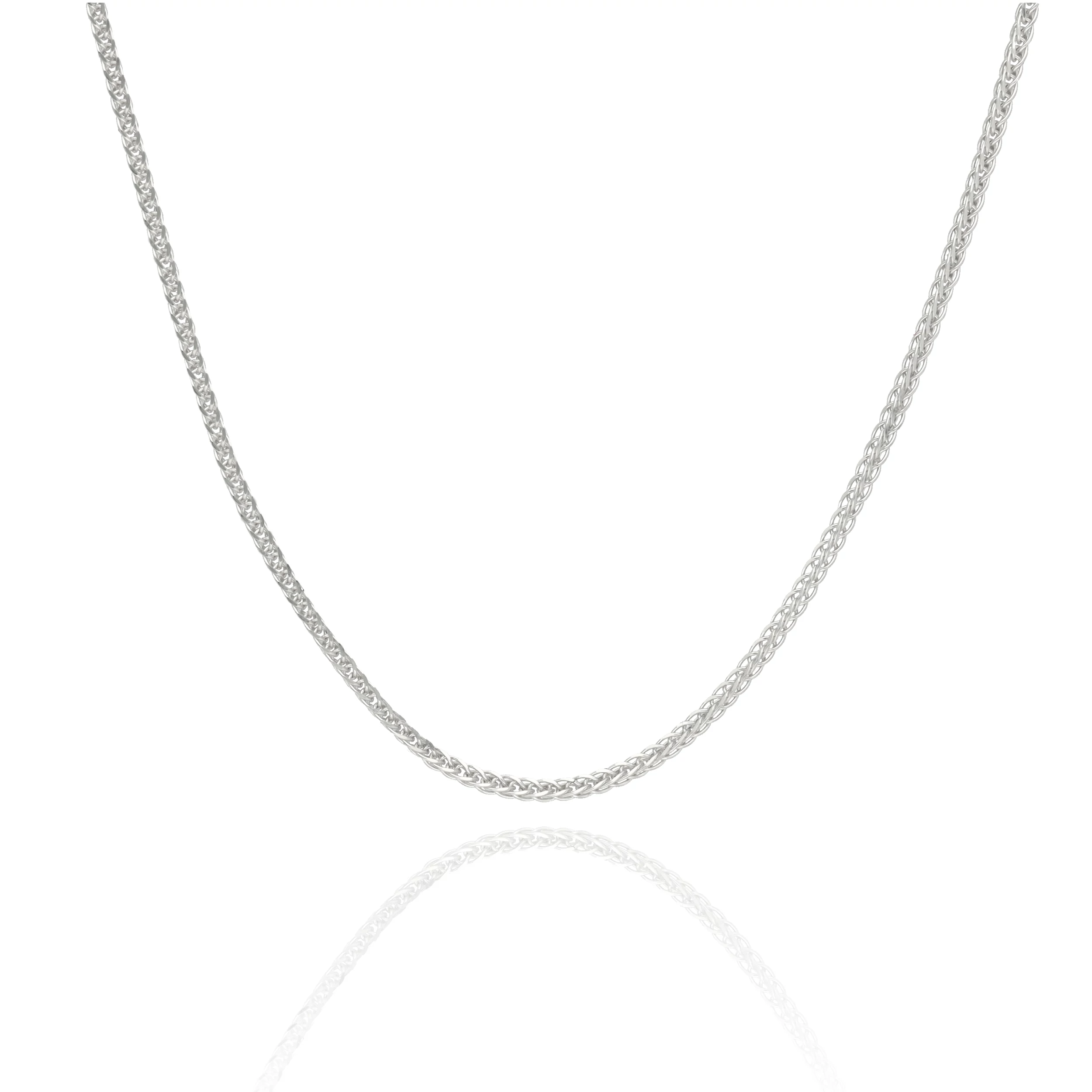 Fehér arany nyaklánc 40 cm - SF4D020-W-40