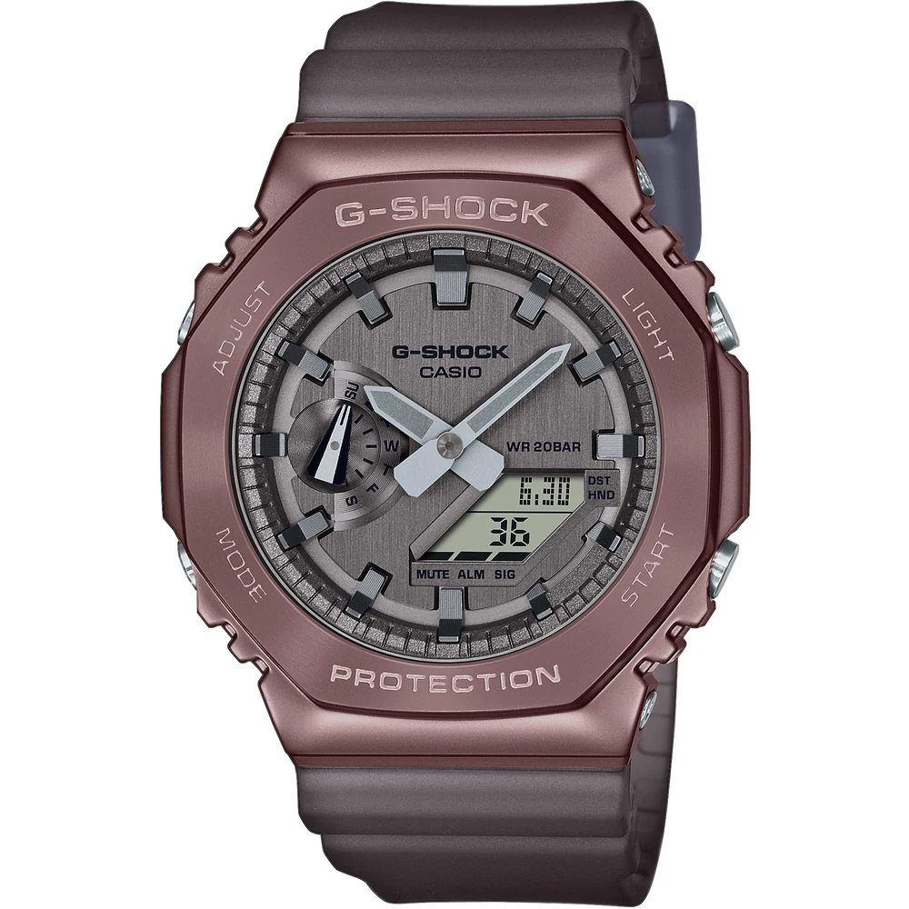 Casio G-Shock Metal Covered CasiOak férfi óra  - GM-2100MF-5AER