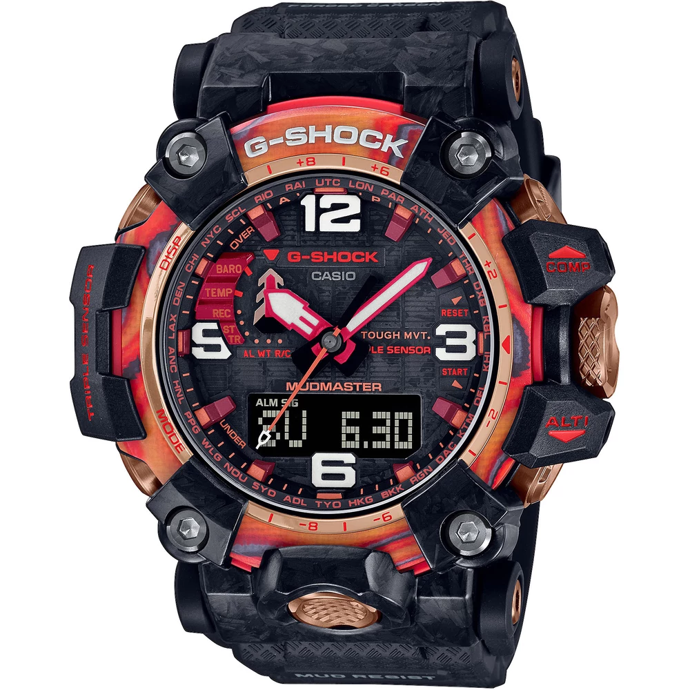 Casio G-Shock 40th Anniversary Flare Red férfi óra - GWG-2040FR-1AER
