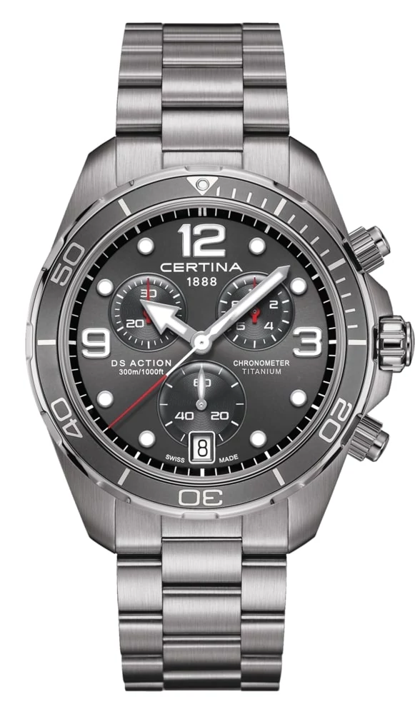 Certina DS Action COSC Chronometer Titanium férfi óra - C032.434.44.087.00