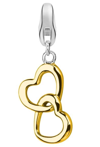Dream Dupla Szív charm - DC-669