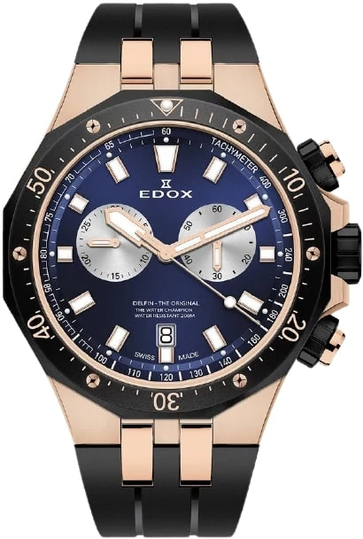 Edox Delfin Chronograph férfi óra - 10109-357RNCA-BUIRA