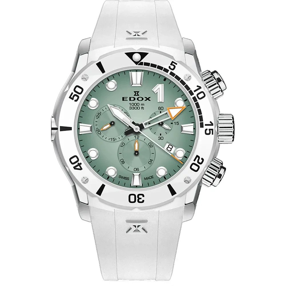 Edox CO-1 Chronograph férfi óra - 10242-TINBN-VIDNO