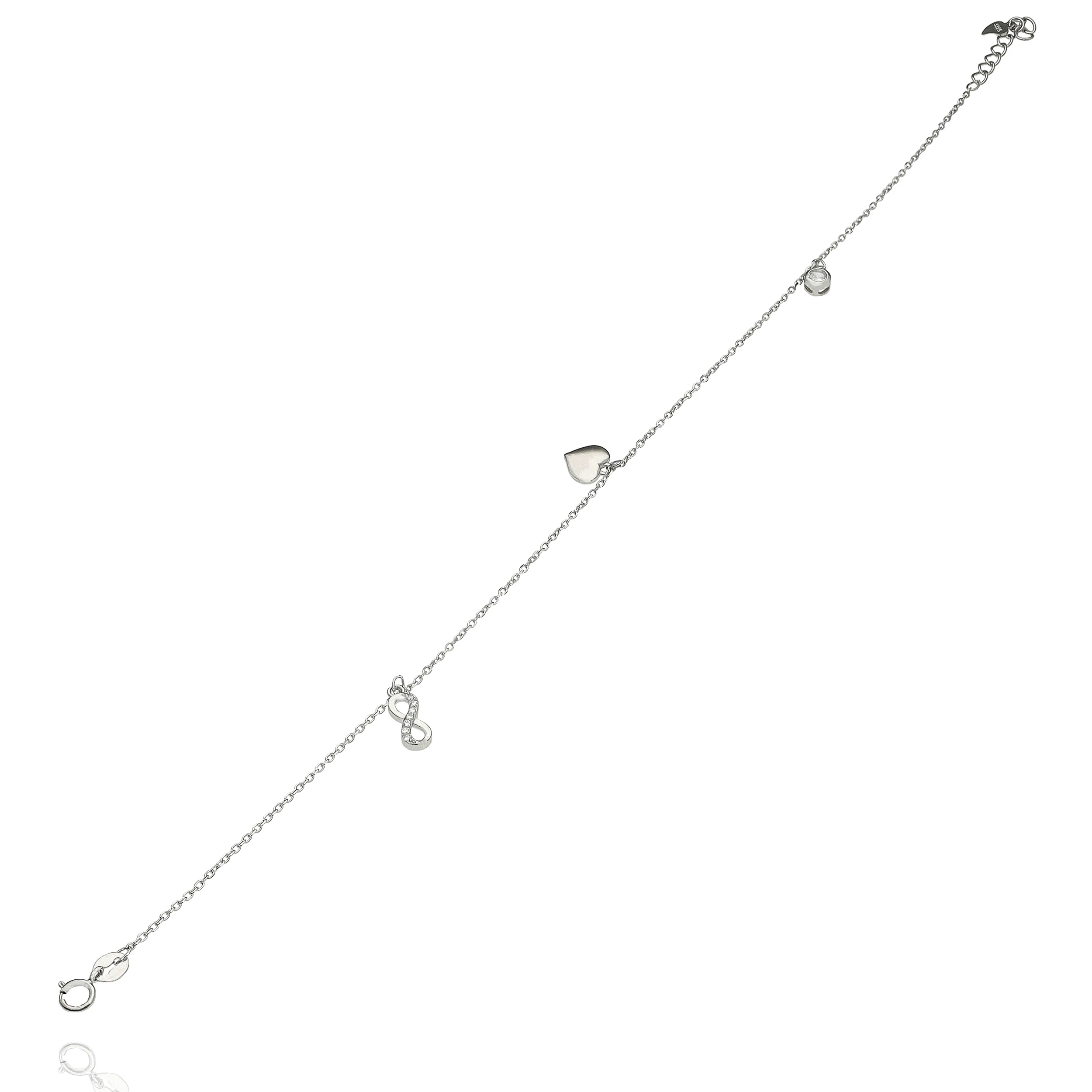 Ezüst bokalánc 27 cm - 08118-8