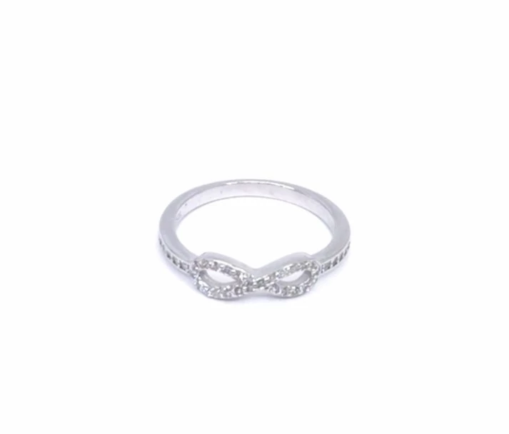 Diana Silver ezüst gyűrű 58-as méret - R-0115-58