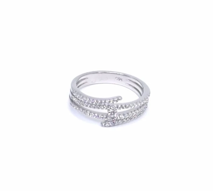 Diana Silver ezüst gyűrű 54-es méret - R-0120-54