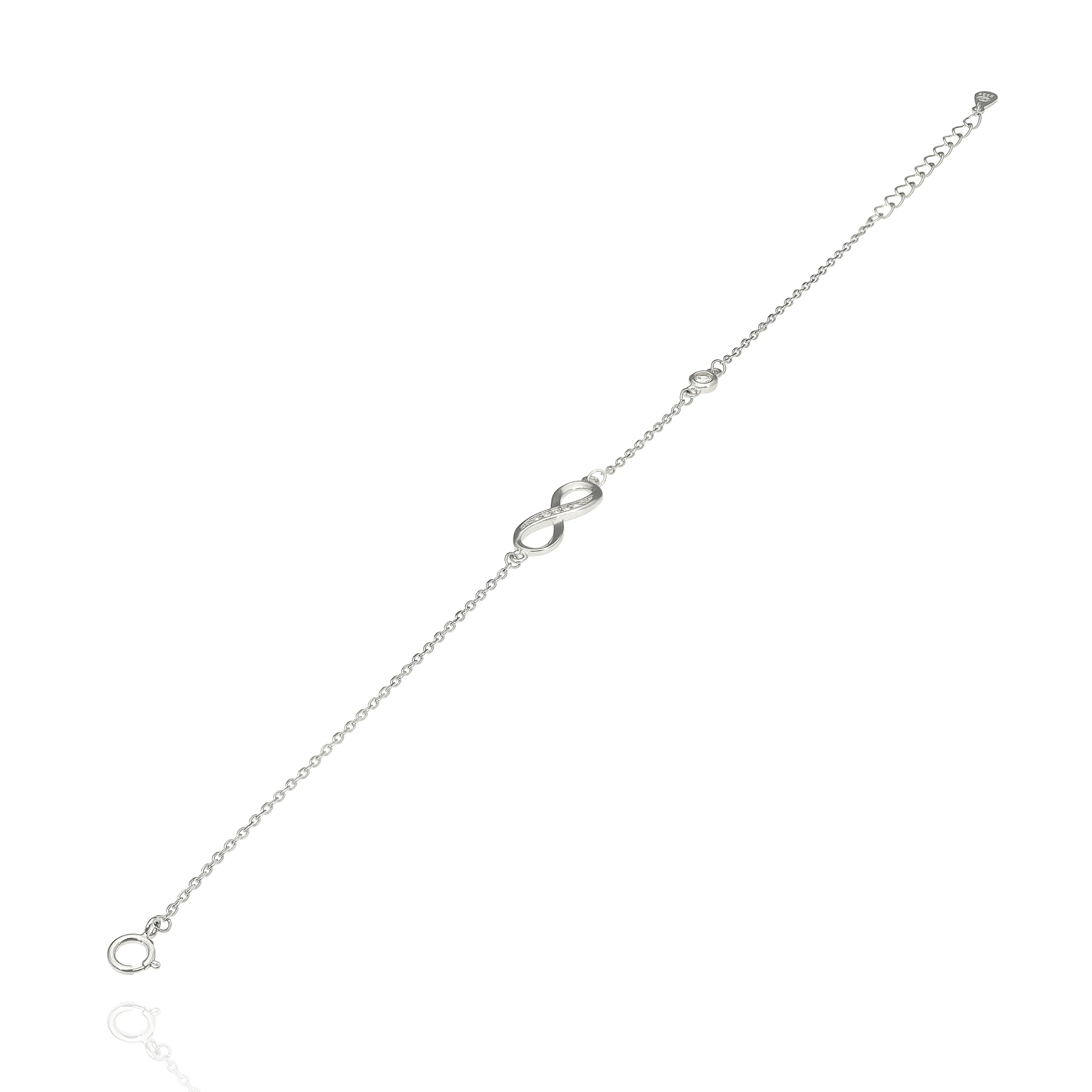 Ezüst karlánc 18 cm - 07118-25