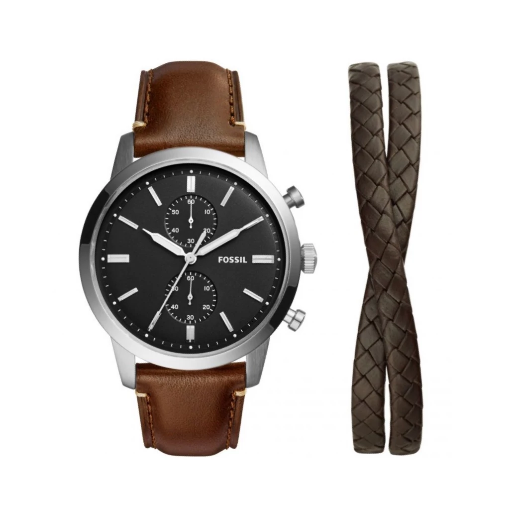 Fossil Townsman Chronograph férfi óra szett - FS5967SET
