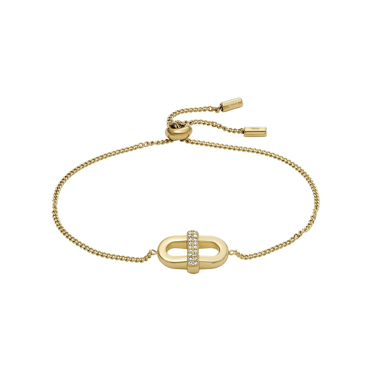 Fossil Heritage D-Link Glitz női karkötő - JF04584710