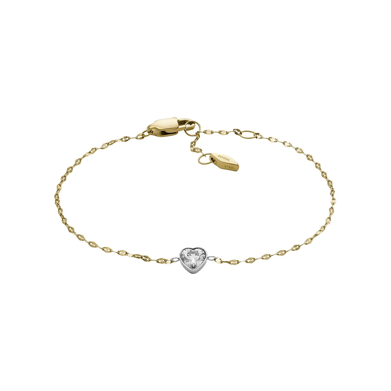 Fossil Sadie Tokens Of Affection szív női karkötő - JF04679998