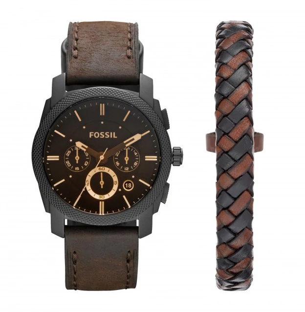 Fossil Machine férfi óra szett - FS5251SET