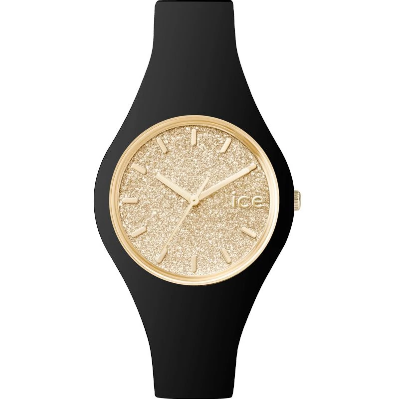 Ice-Watch ICE Glitter Black Gold Small óra - 001348