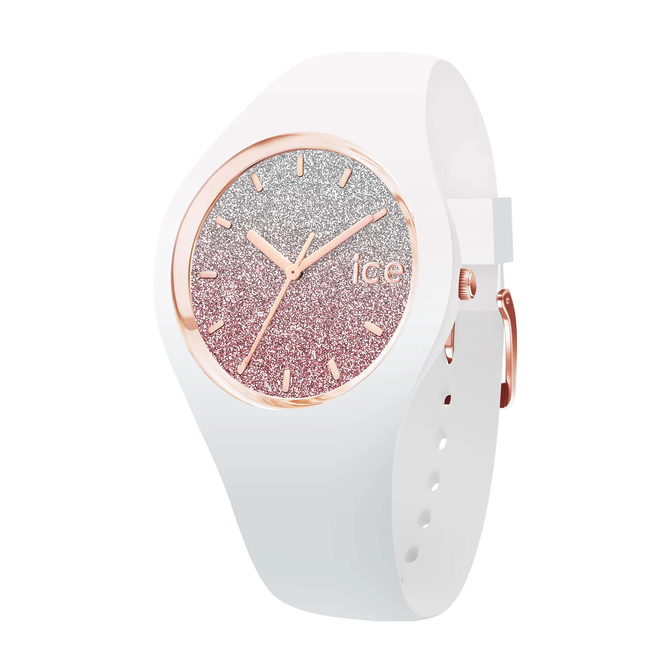 Ice-Watch Ice Lo White Pink Small óra - 013427