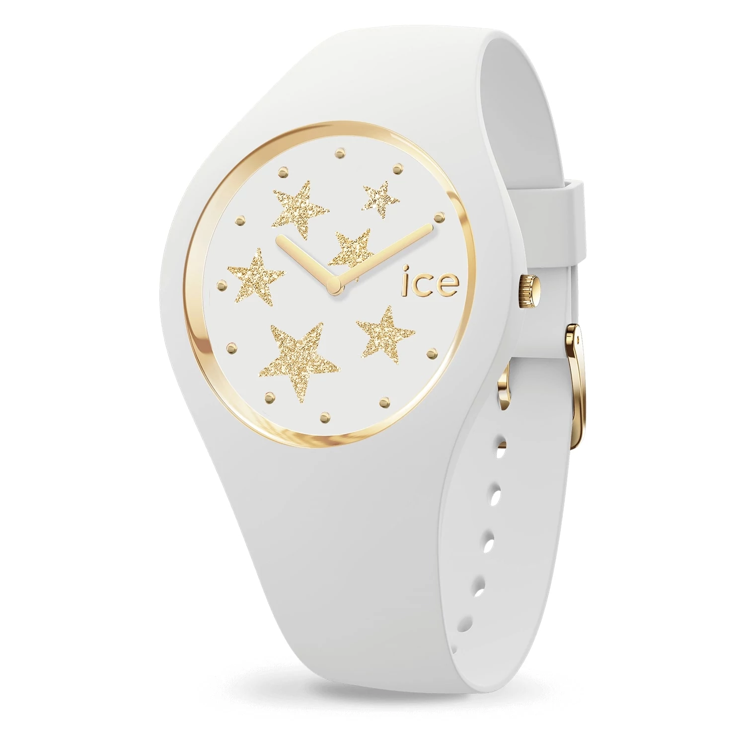 Ice-Watch Ice Glam Rock White stars Small óra - 019856