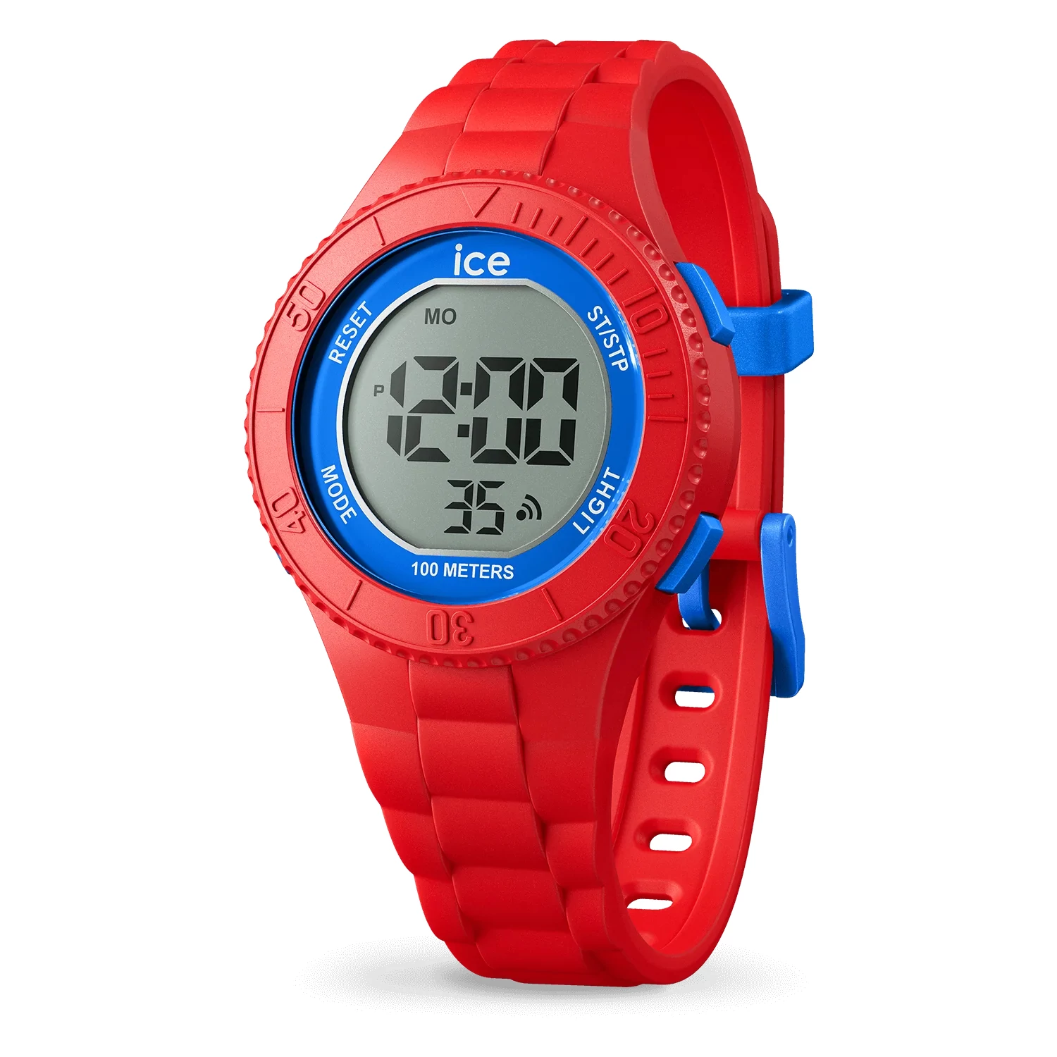 Ice-Watch Ice Digit Red Blue gyerek Small óra - 021276