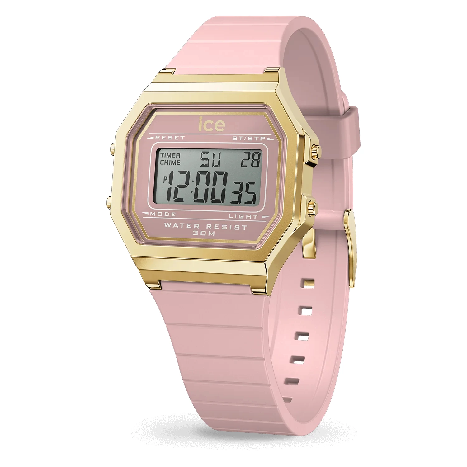 Ice-Watch Ice Digit Retro Blush Pink Small óra - 022056