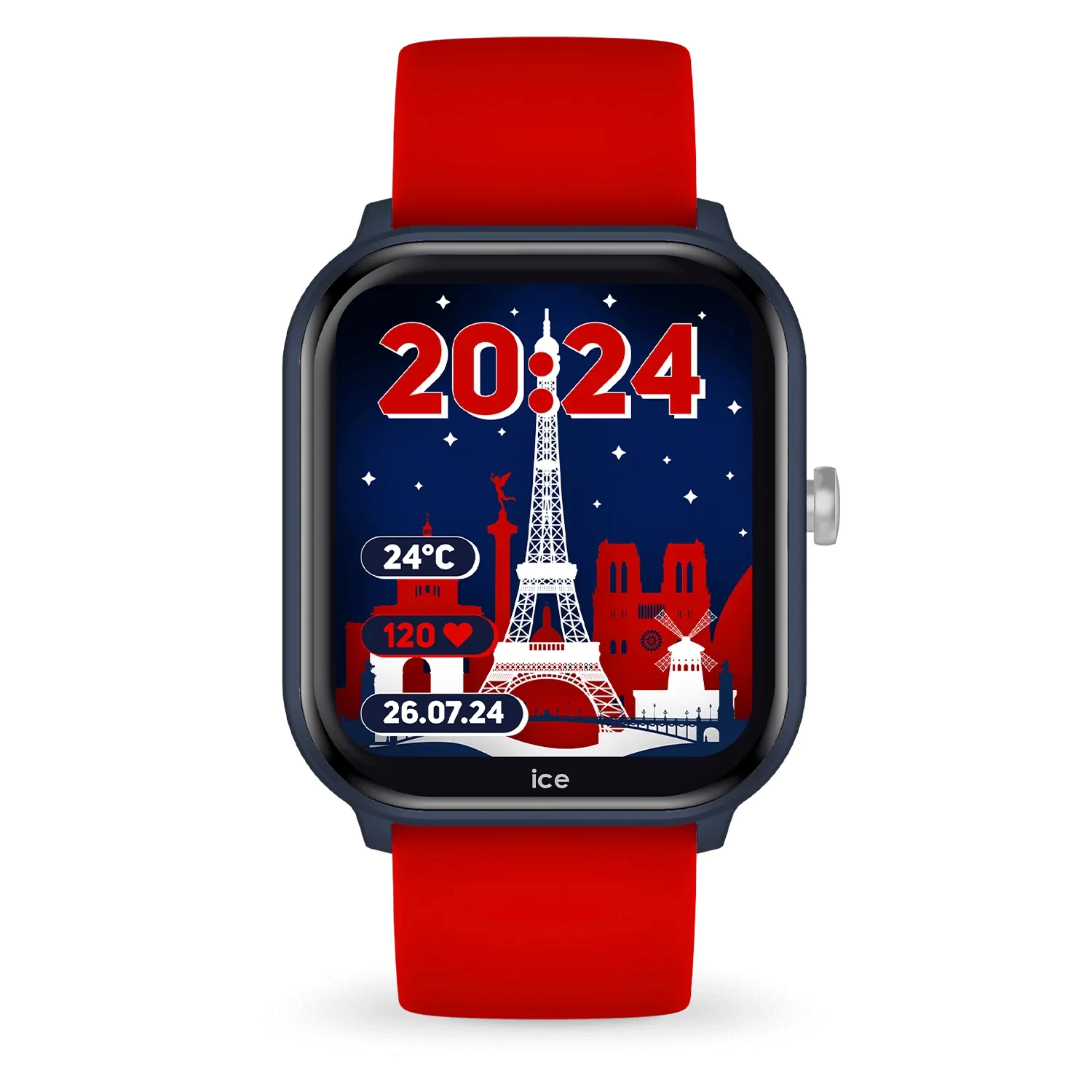 Ice-Watch Ice Smart Junior 2.0 Blue Red Small gyerek okosóra - 022794