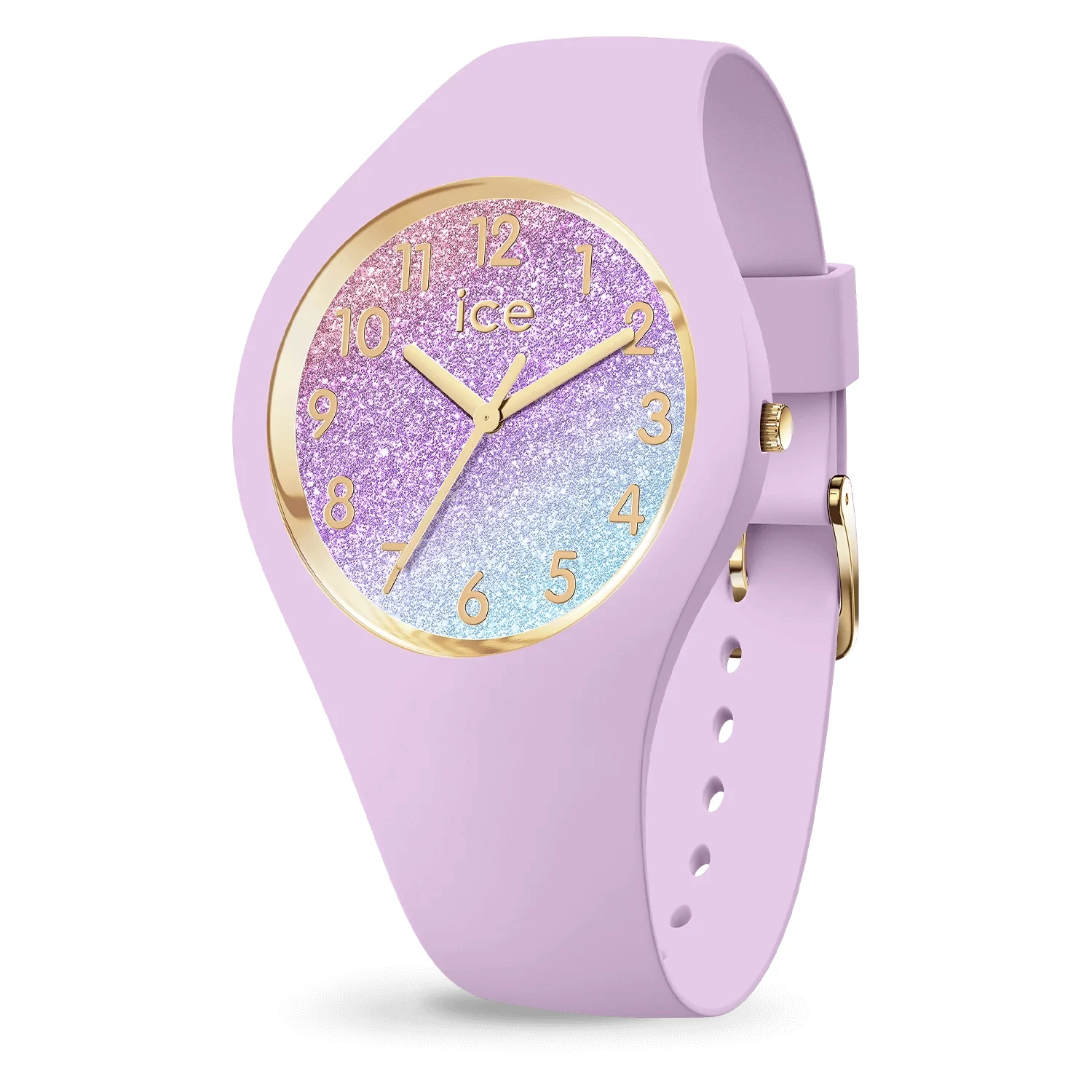 Ice-Watch Ice Glitter Lilac Cosmic Small óra - 022570