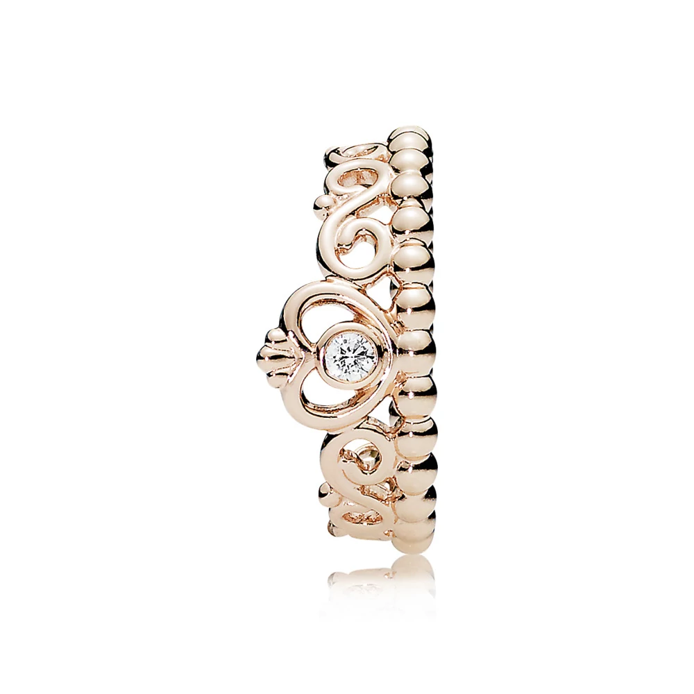 Pandora Tiara Rosé gyűrű 56-os méret - 180880CZ-56
