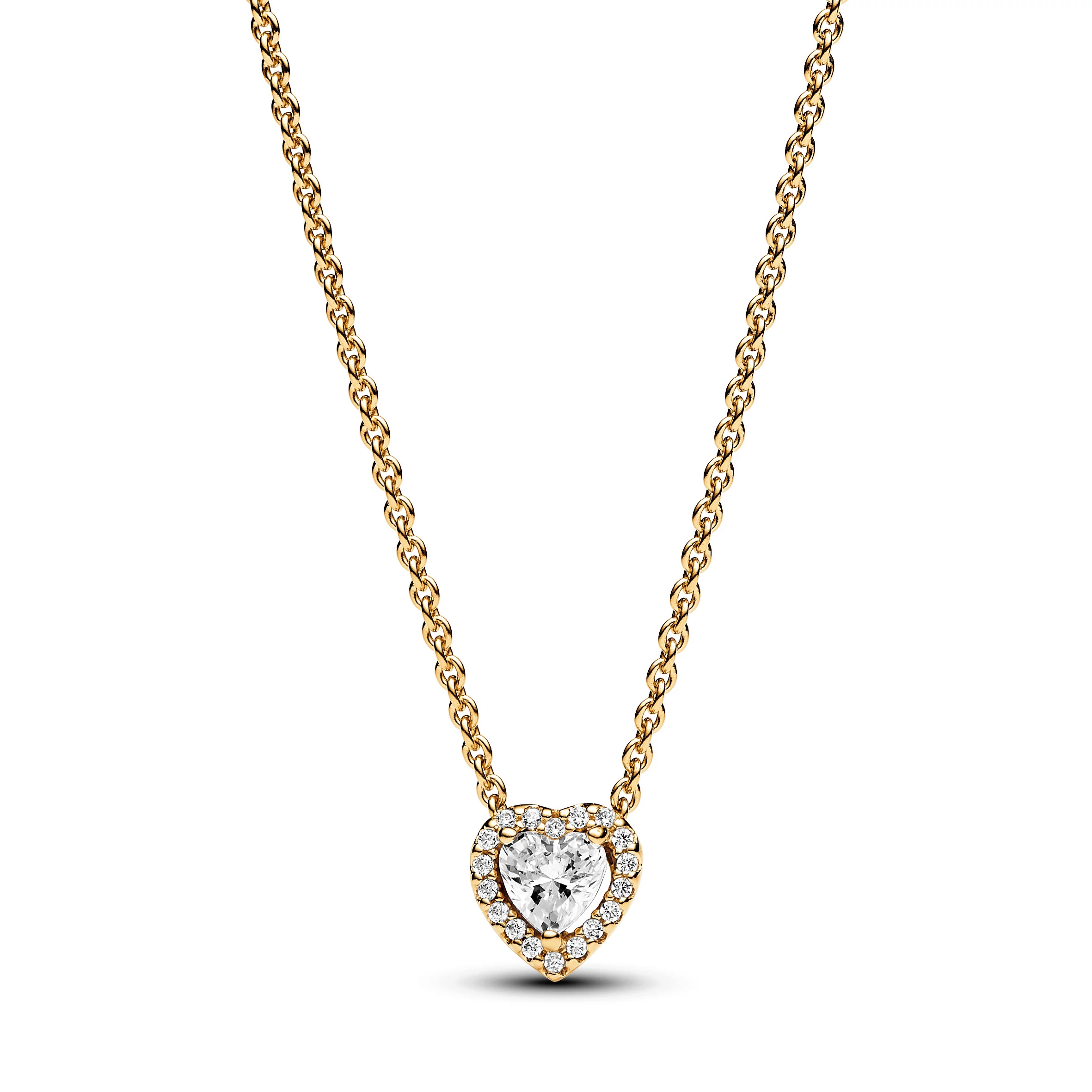 Pandora szikrázó szív nyaklánc 45 cm-es - 368425C01-45
