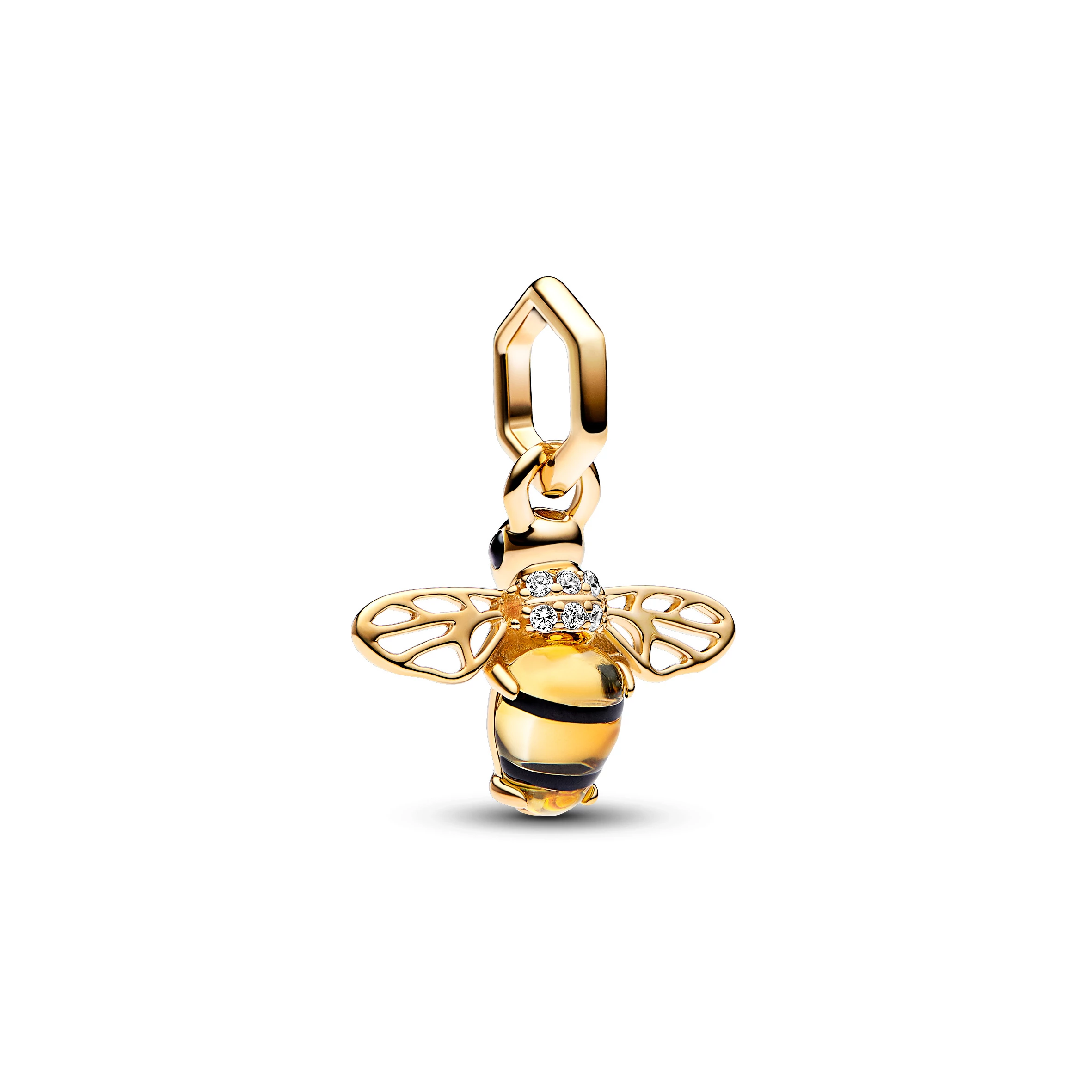 Pandora szikrázó méhecske függő charm - 762672C01