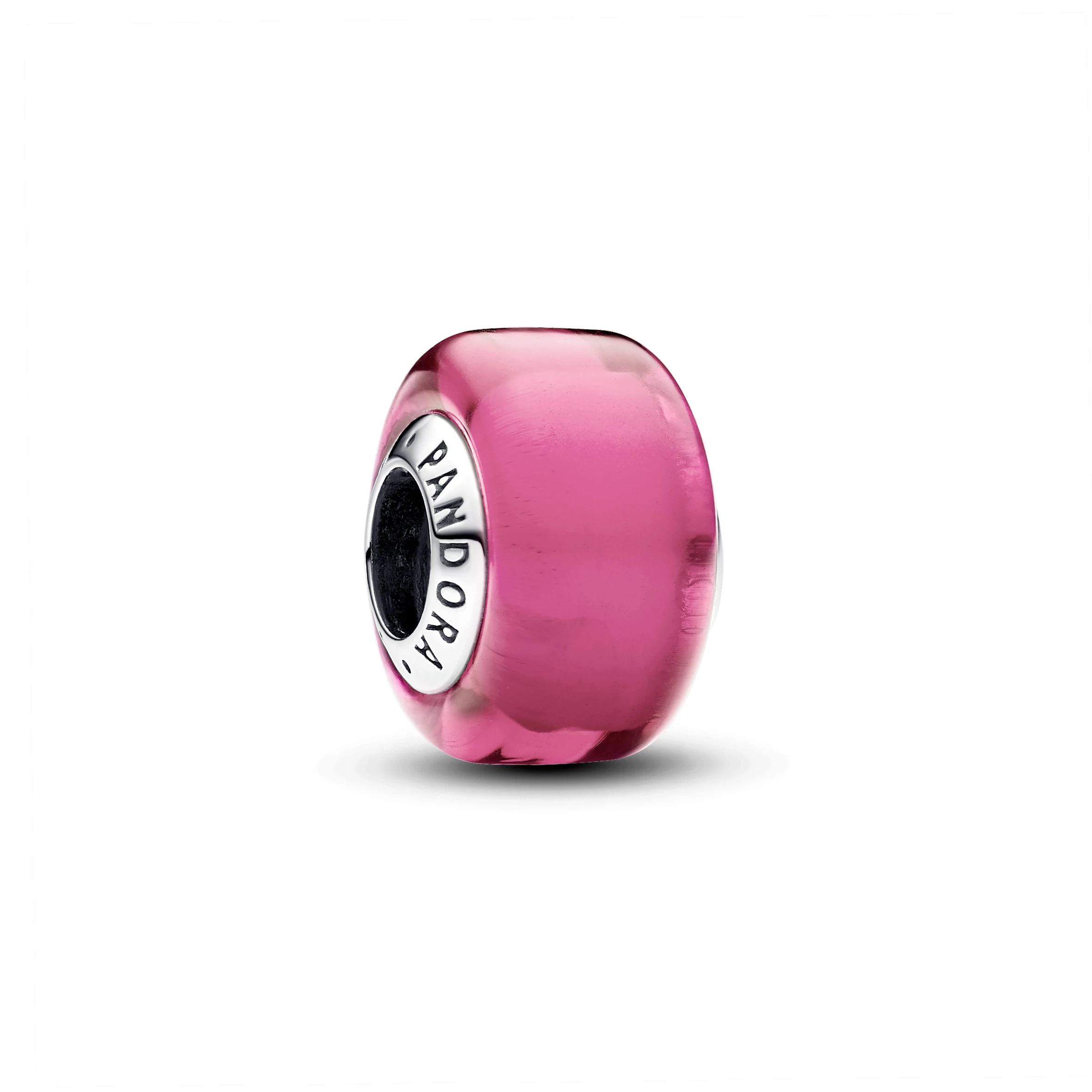 Pandora pink mini muránói üveg charm - 793107C00