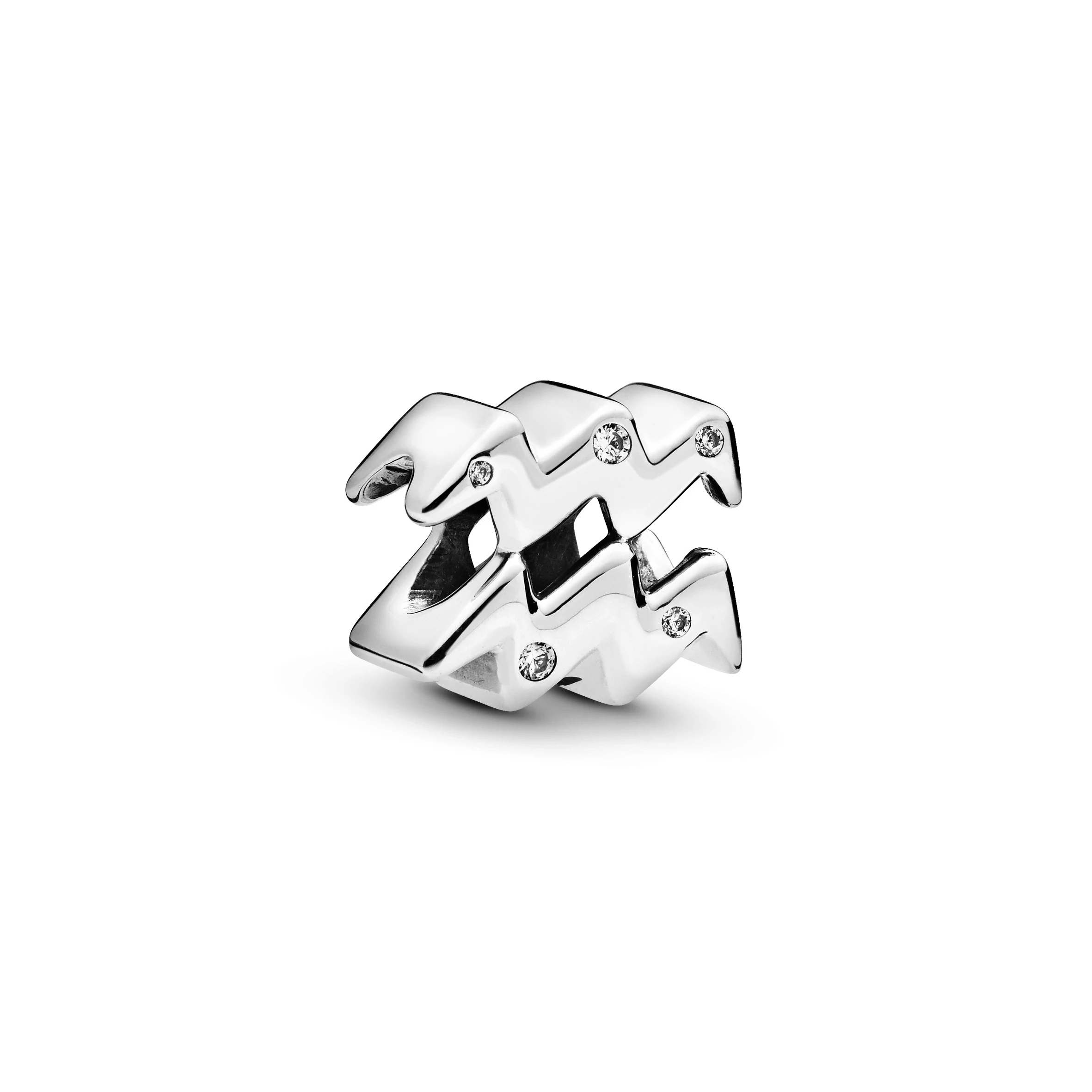 Pandora szikrázó Vízöntő csillagjegy charm - 798415C01