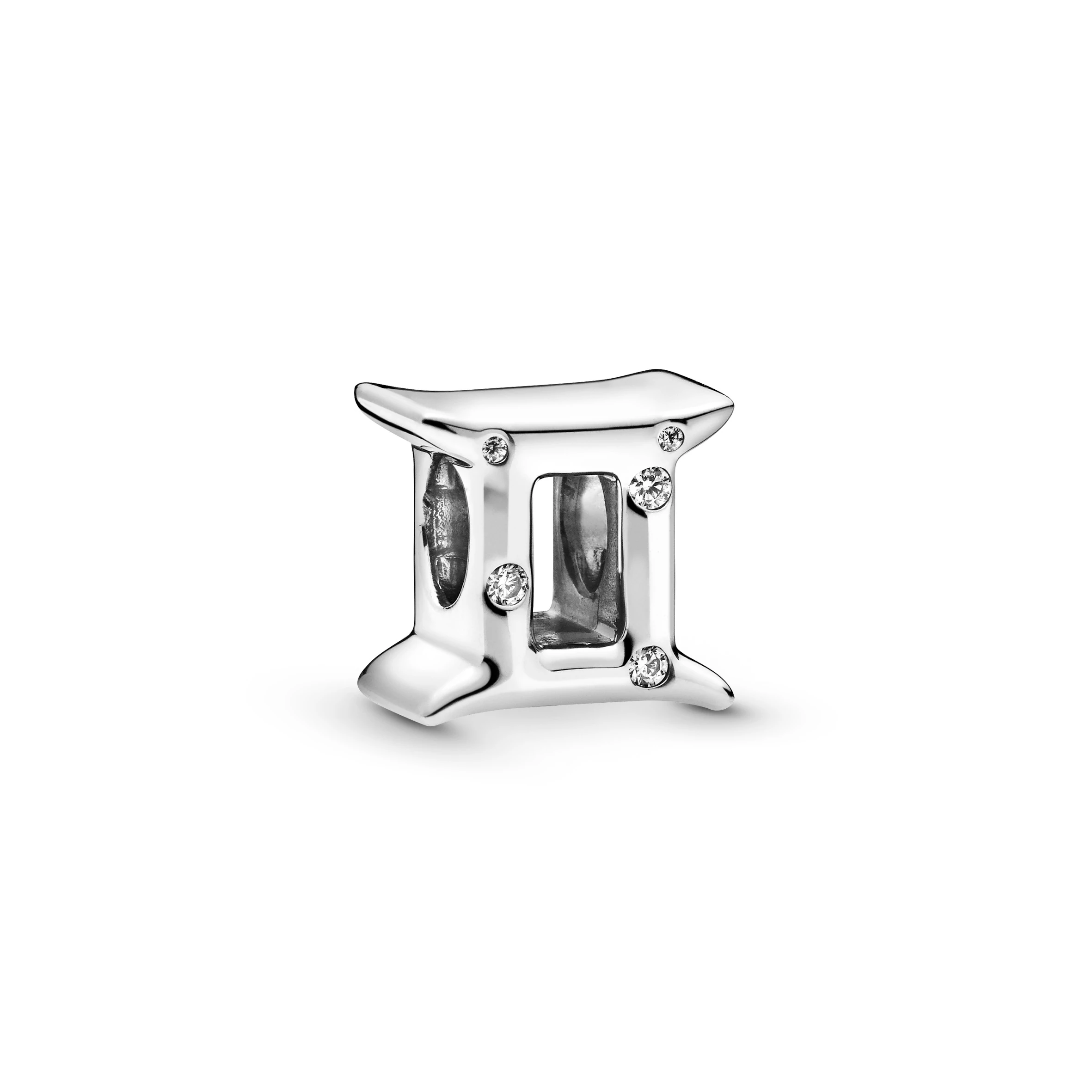 Pandora szikrázó Ikrek csillagjegy charm - 798428C01