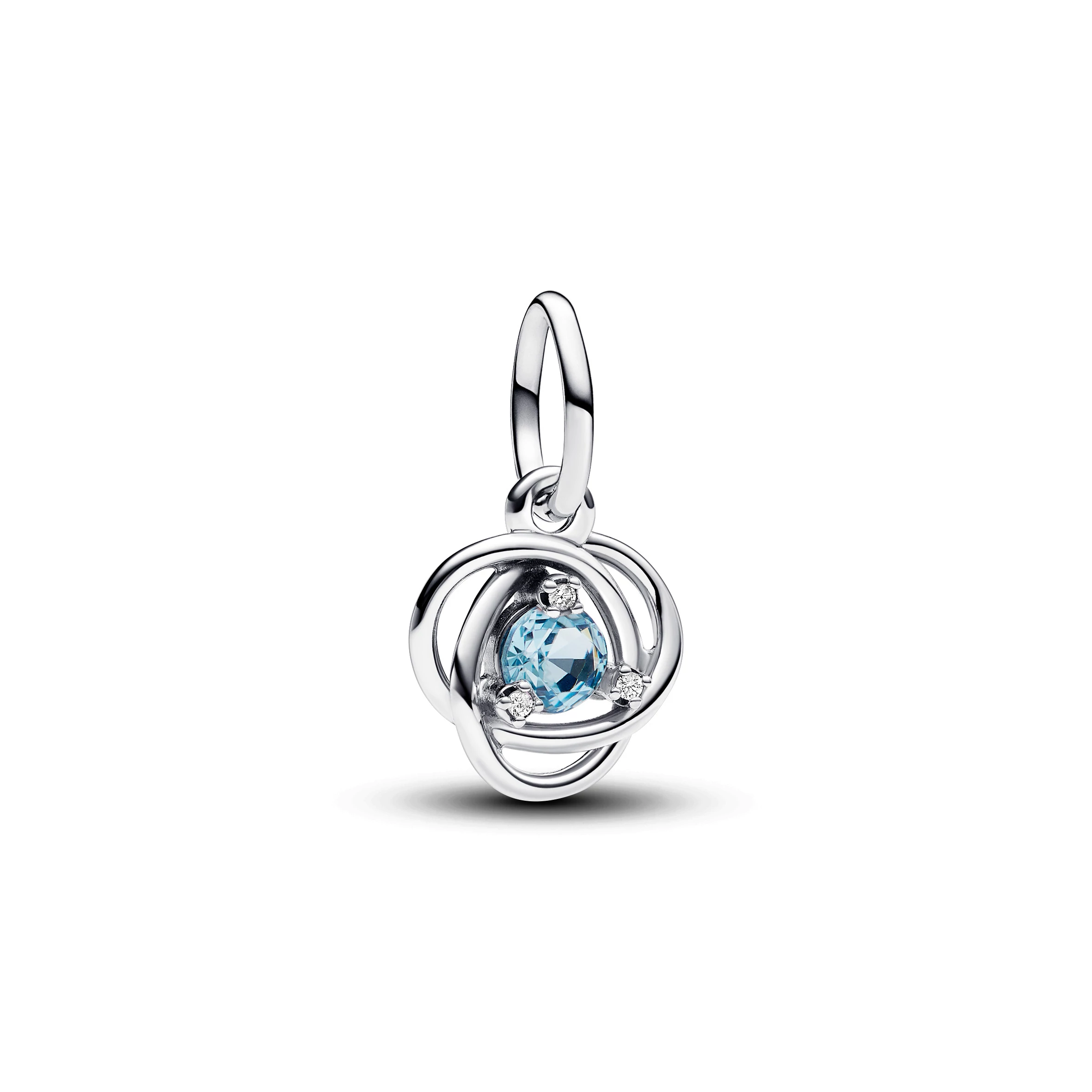 Pandora tenger kék örökkévalóság köre függő charm - 793125C03