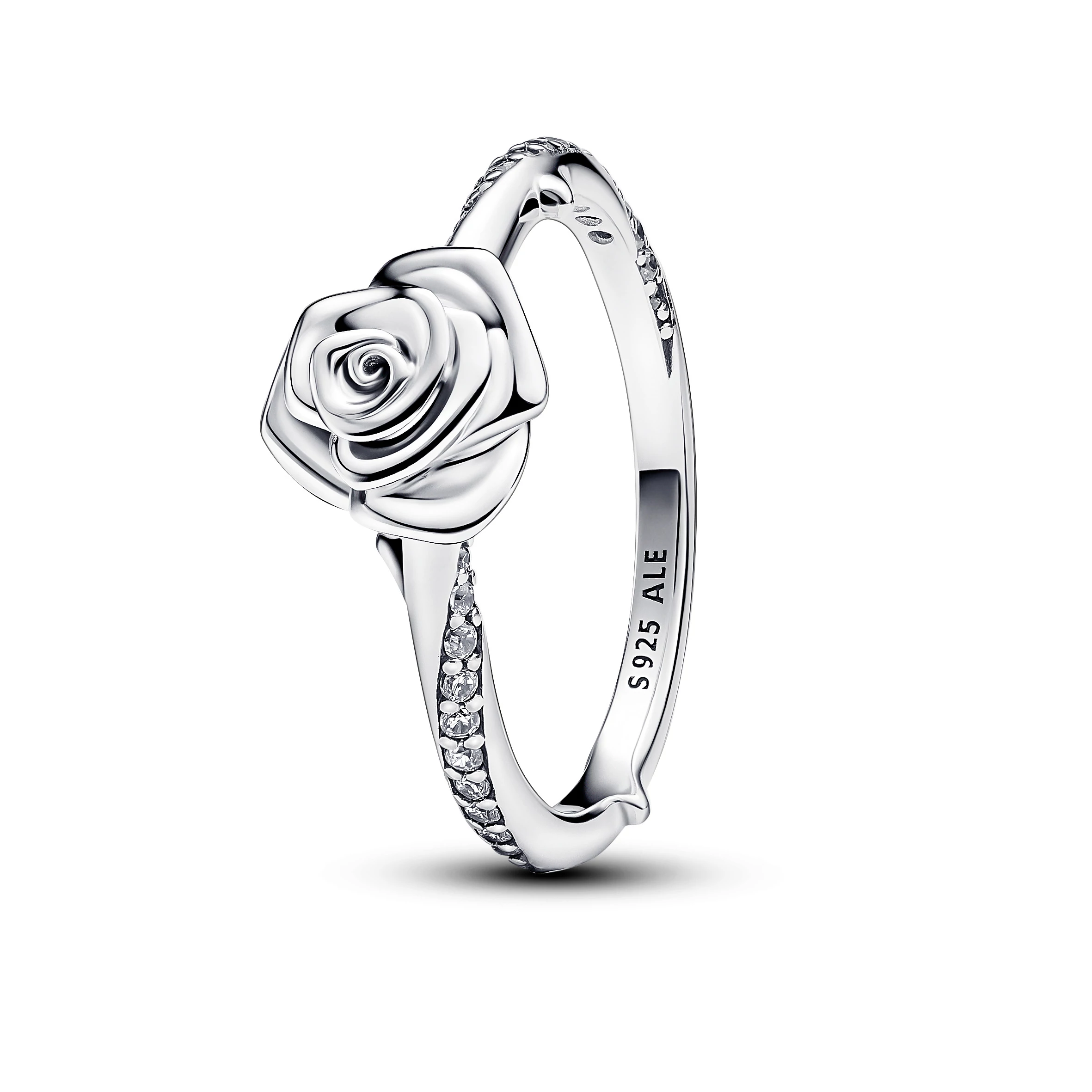 Pandora virágzó rózsa gyűrű 48-as méret- 193215C01-48