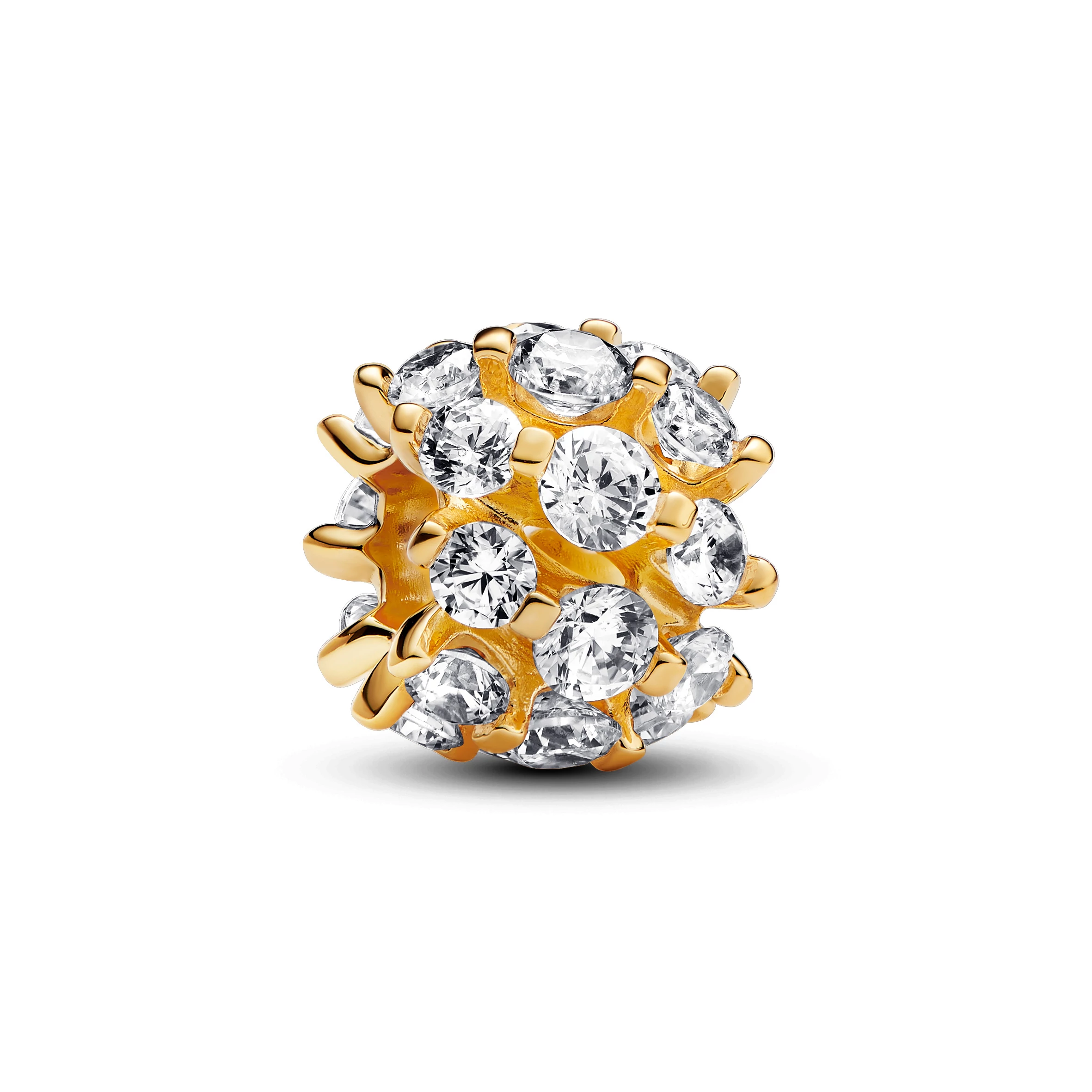 Pandora 14k aranyozott charm tiszta cirkóniákkal- 763234C01