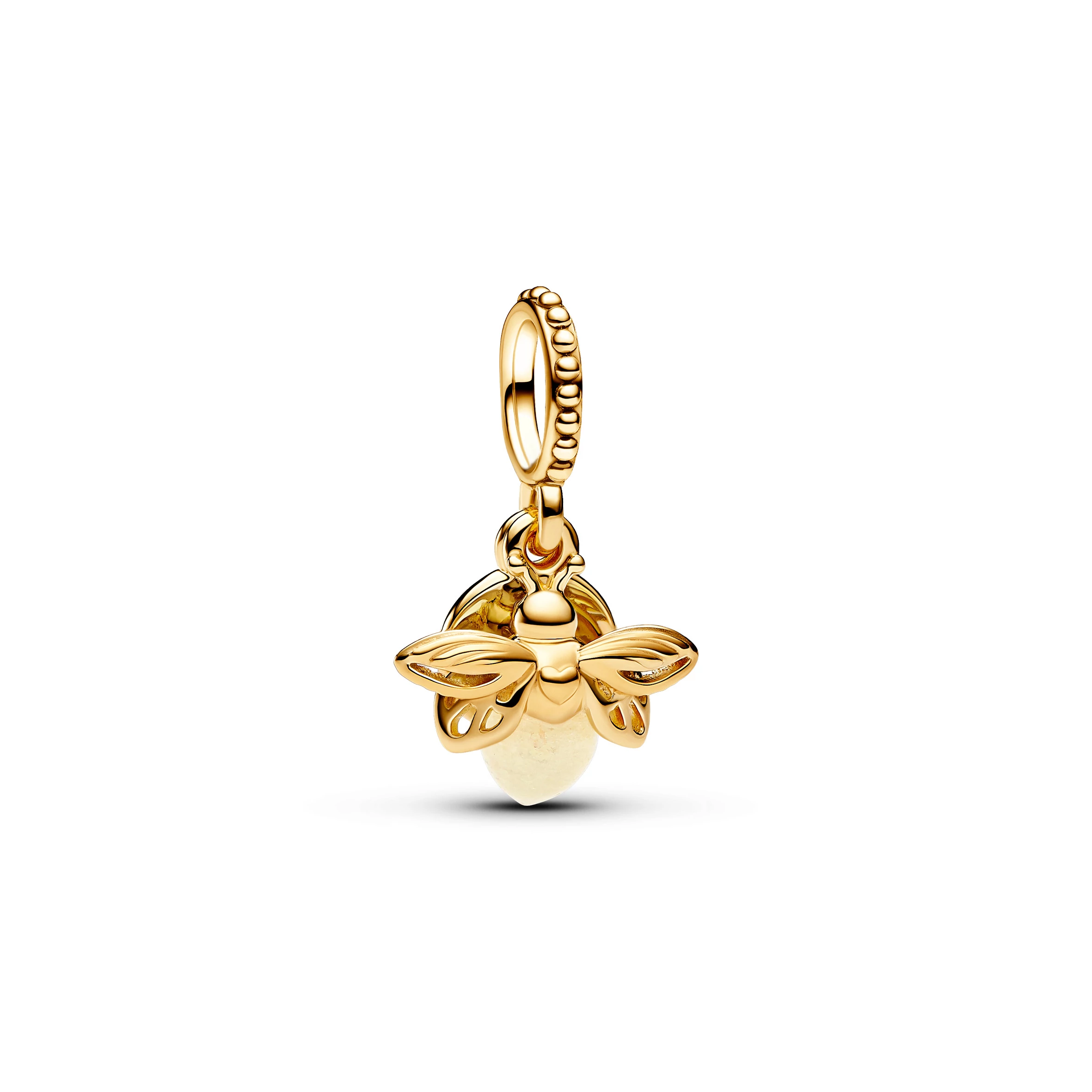 Pandora 14k aranyozott Szentjánosbogár függő charm - 769352C01