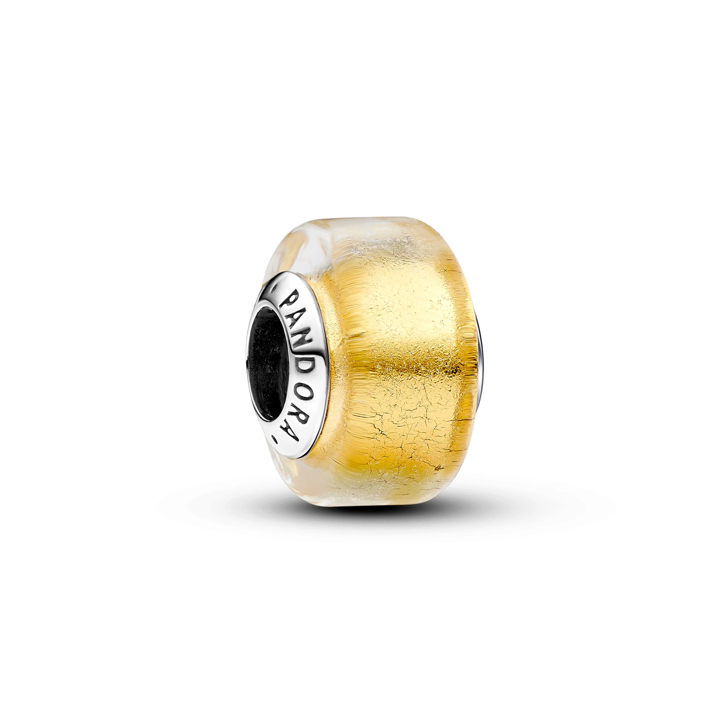 Pandora arany mini muránói üveg charm - 793353C00